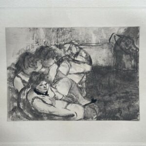 Au Salon - Edgar Degas
