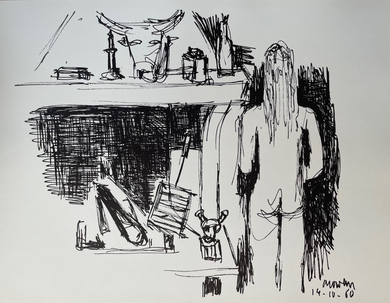 Nu de Dos - Morvan Jean-Jacques – Image 1