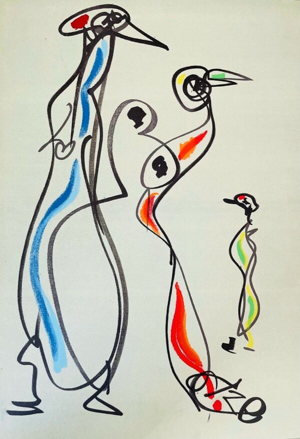 Les Chiens Ont Soif - Max Ernst
