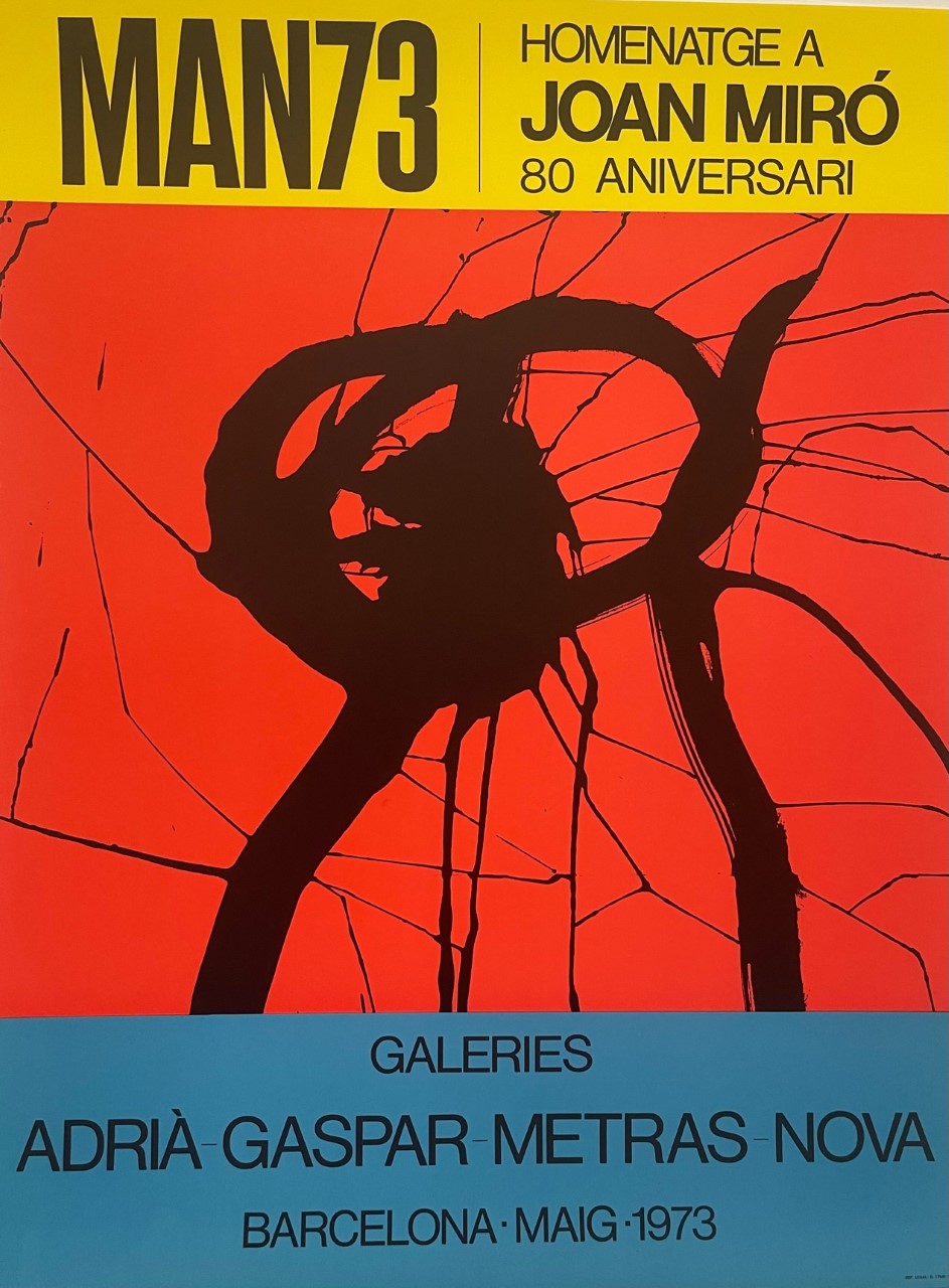 Man 73 (1973 ) - Joan Miro – Image 1