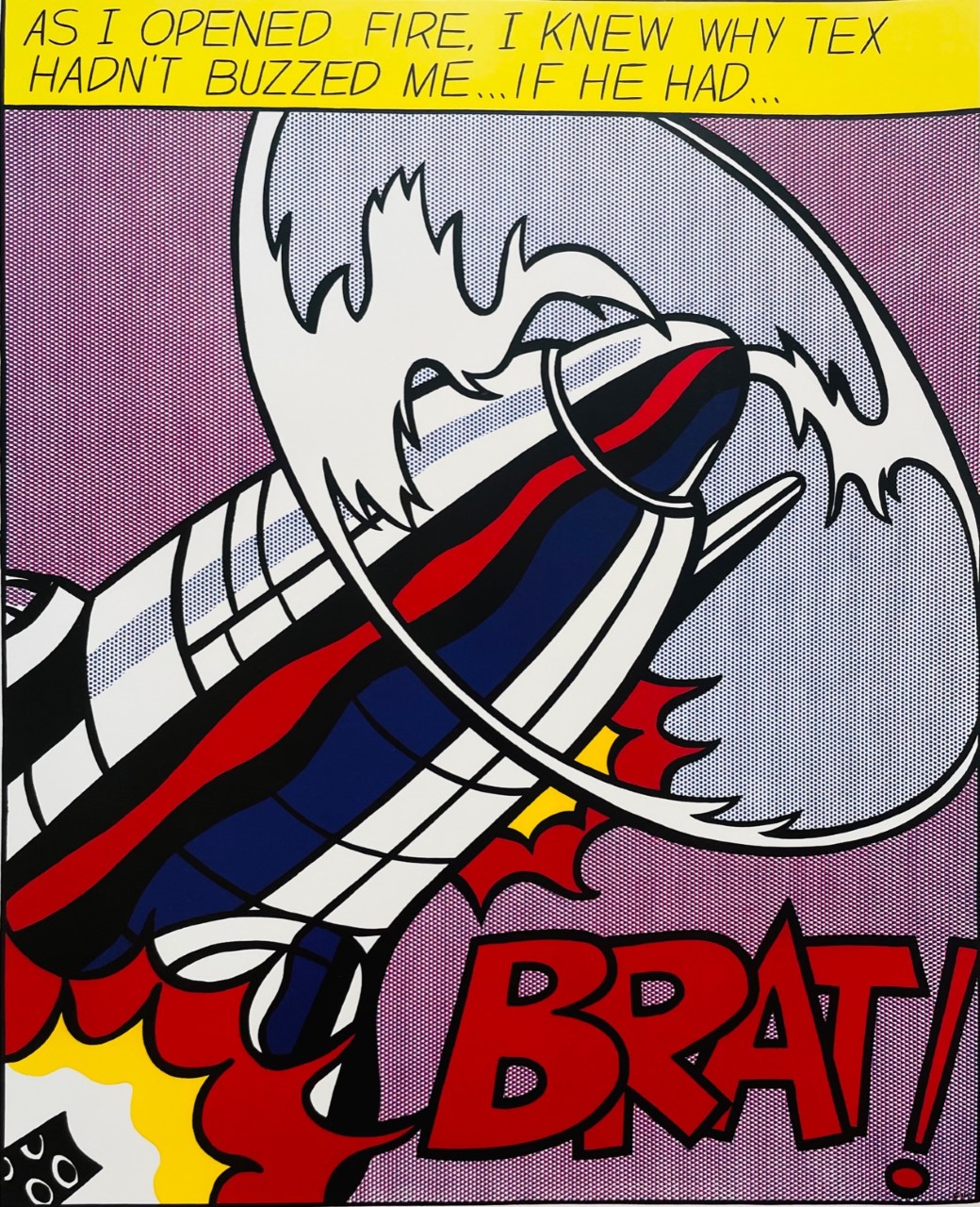 Brat! - Roy Lichtenstein – Image 1