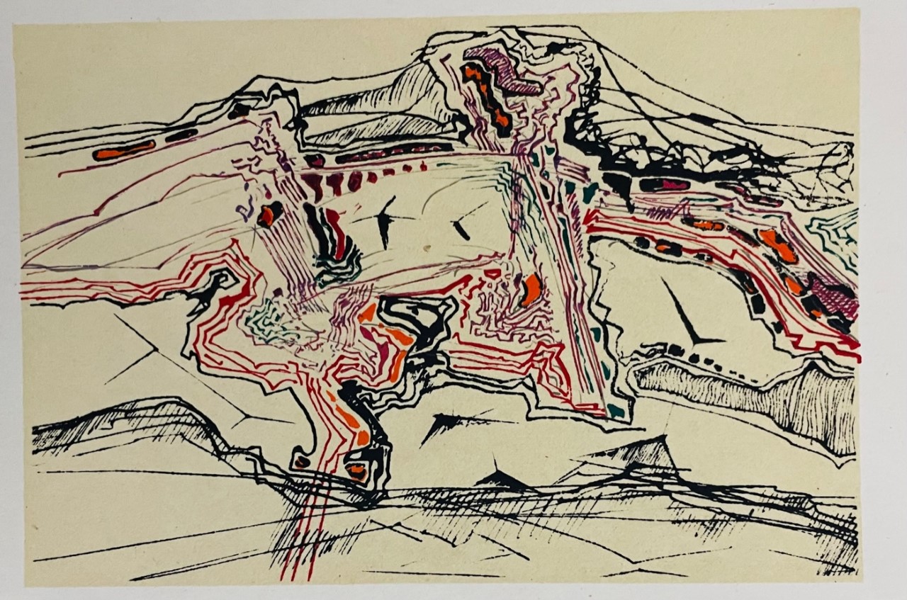 Paysage Surrealiste - Patkai Ervin – Image 1