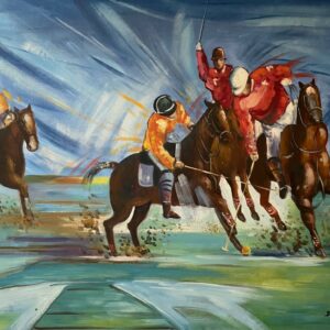Les Joueurs de Polo Iii - Xxe Siècle Danford