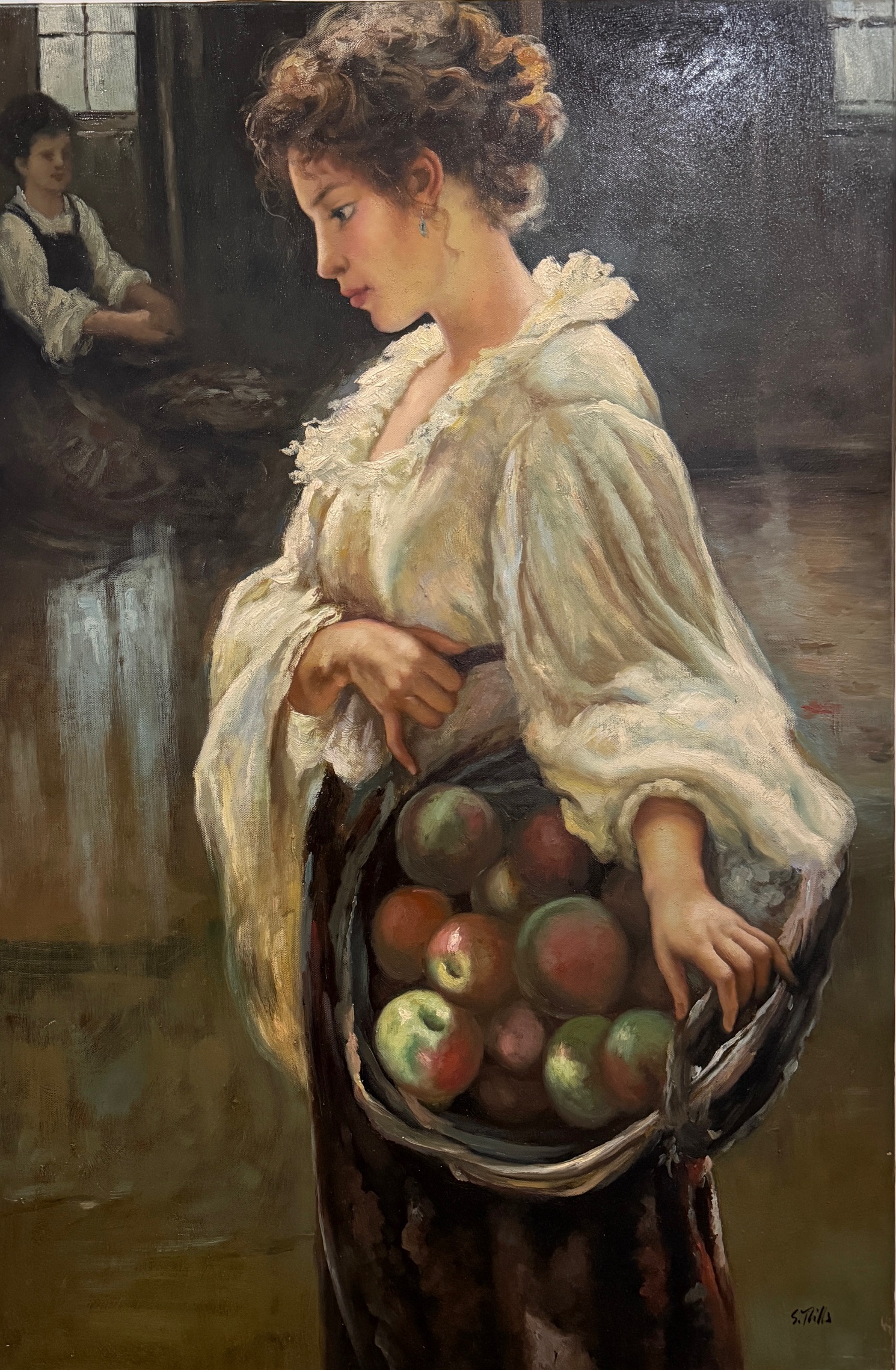 La Corbeille de Fruits et la Lumière Douce - Samuel Smills – Image 1