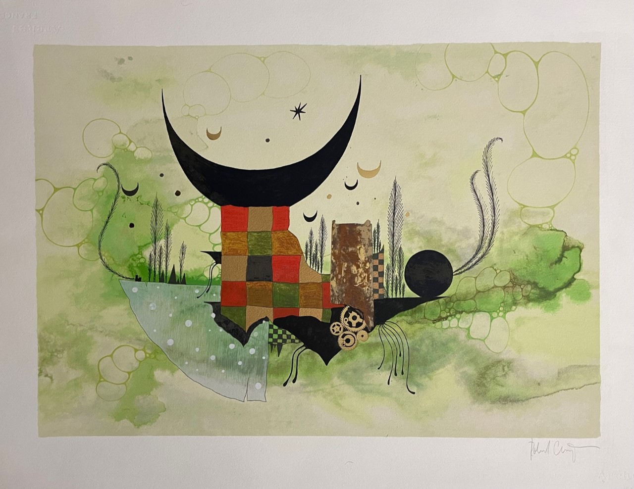 Le Triomphe de la Lune Surrealiste - Roland Cucej – Image 1