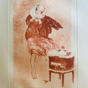 Elegante A la Robe - Louis Icart