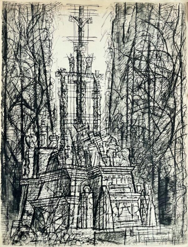 Calvaire Breton - Gromaire Marcel
