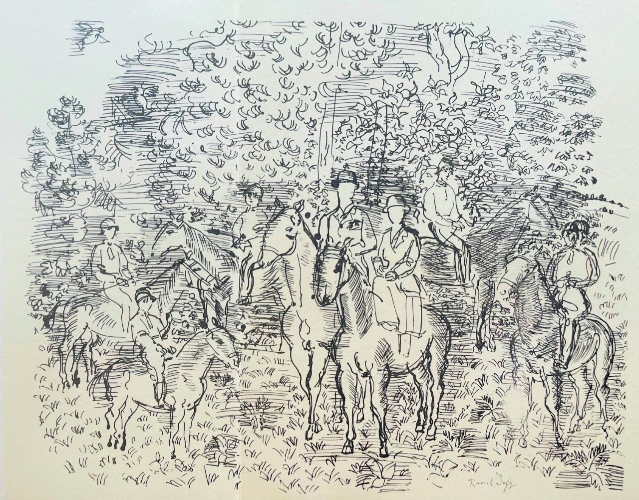 Balade en Chevaux - Dufy Raoul – Image 1