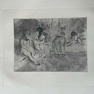 Au Salon - Degas Edgar