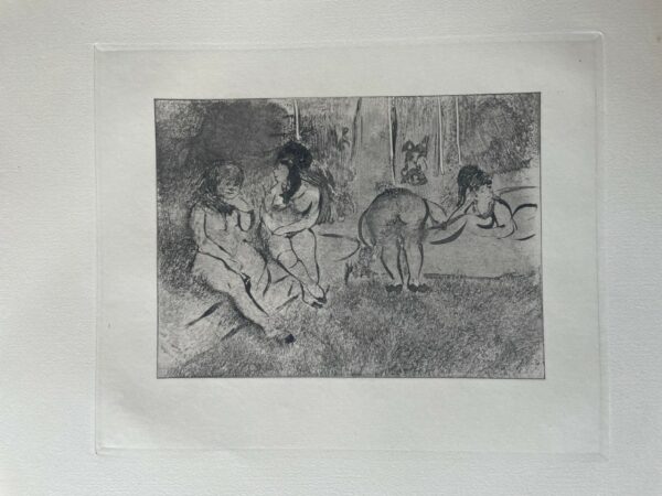 Au Salon - Degas Edgar