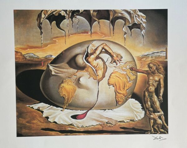 Enfant Geopolitique Observant la Naissance de L'homme Nouveau - Salvador Dali