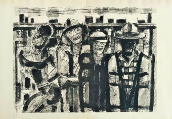 Harlem la Rue (1951) - Gromaire Marcel