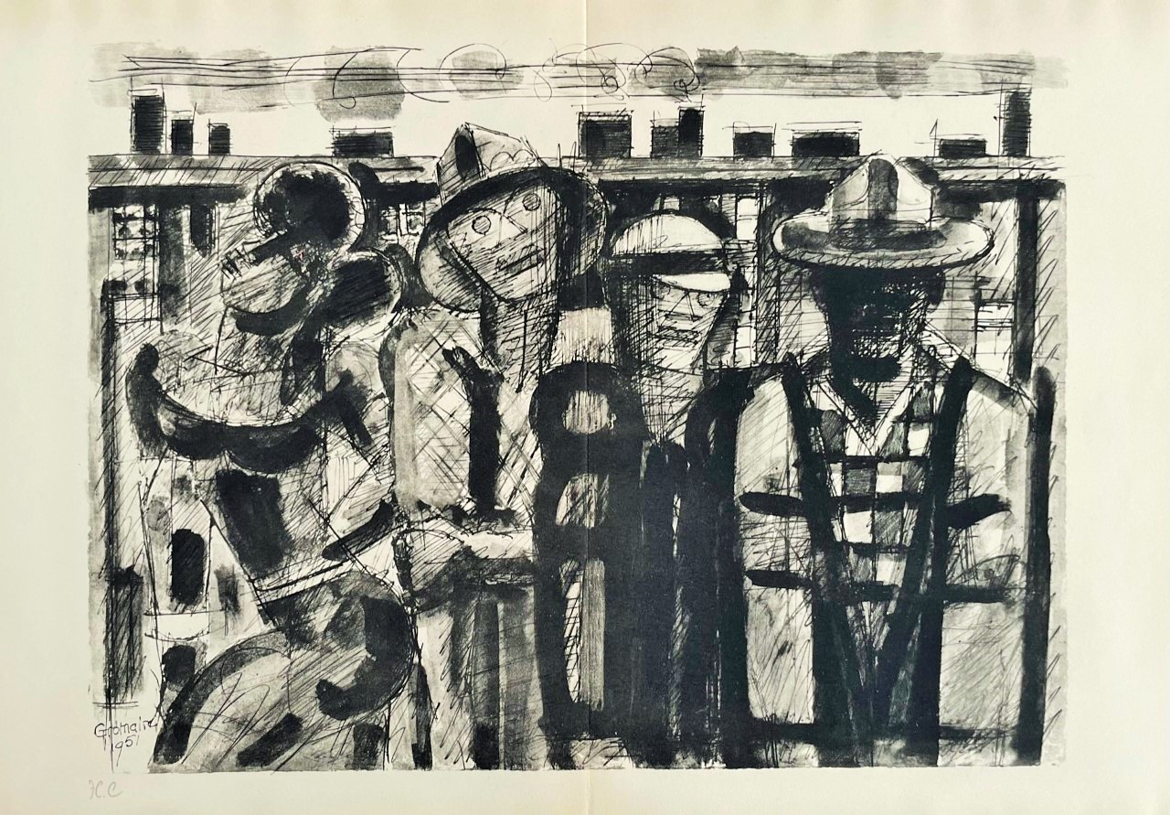 Harlem la Rue (1951) - Gromaire Marcel – Image 1