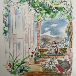 Le Balcon Fleuri - Dignimont André