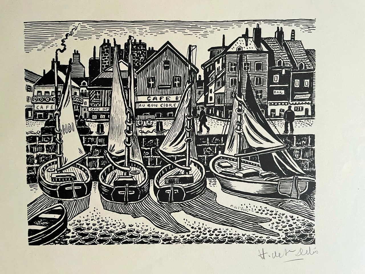 Les Bateaux Honfleur - Henri Liénard De Saint-Delis – Image 1