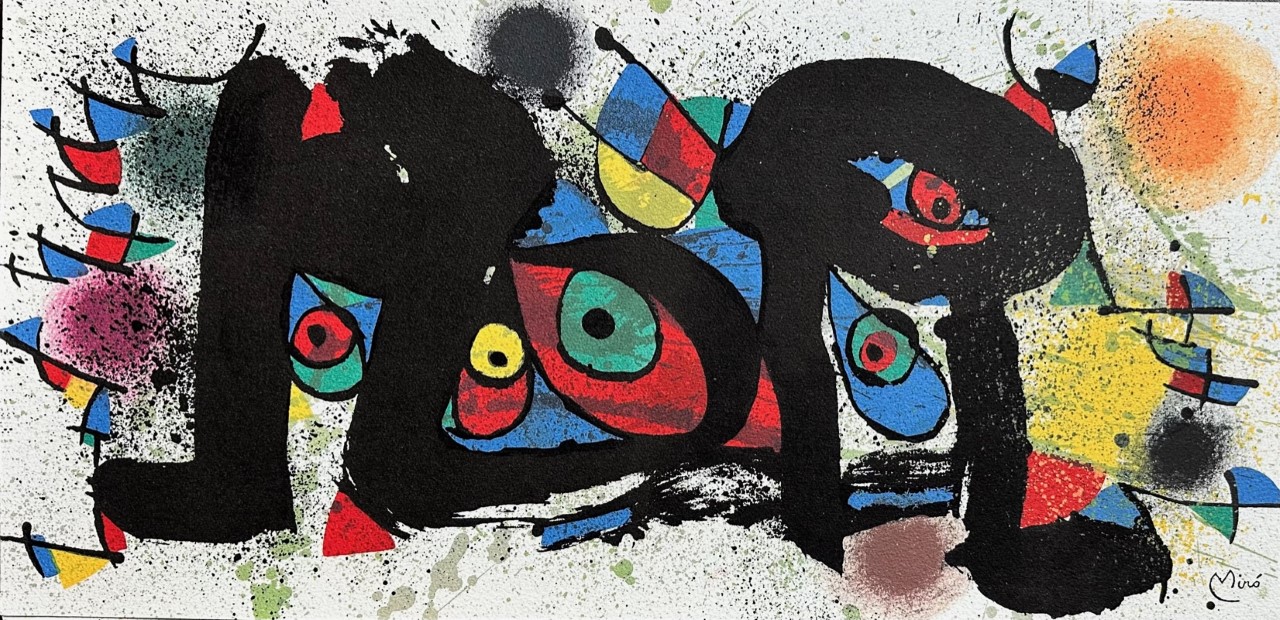 Les Poussins (1974) - Joan Miro – Image 1
