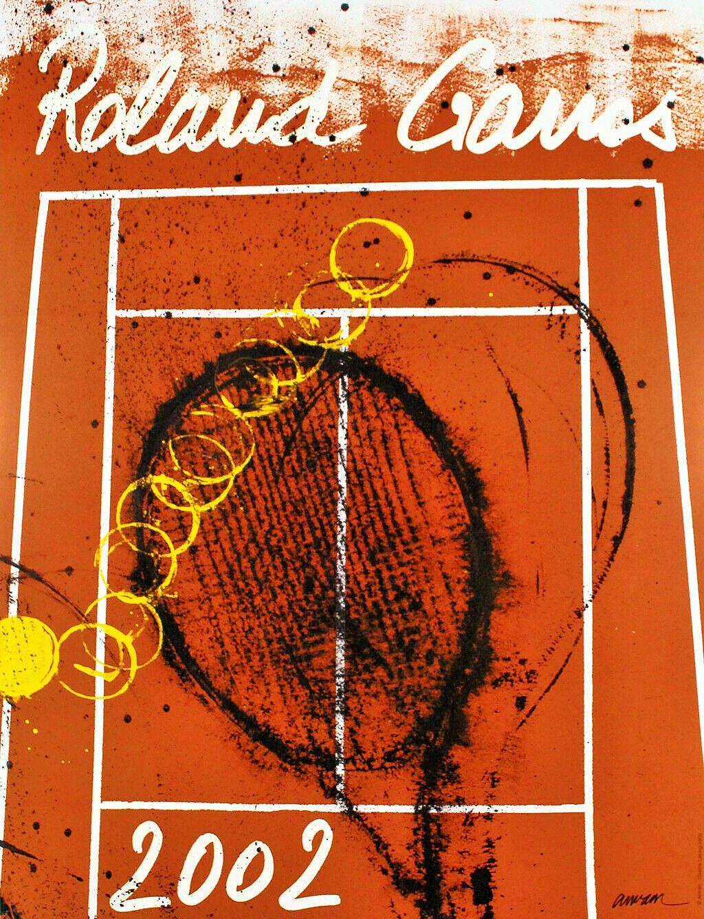 Rolland Garros 2002 - Fernandez Armand Dit Arman – Image 1