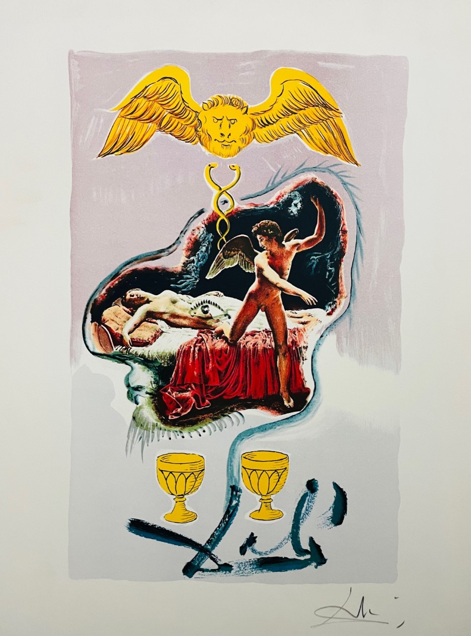 Salvador Dali - Lithographie – Image 1