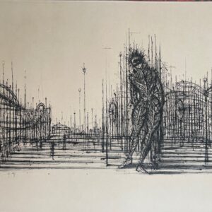 Femme au Masque Noir - Carzou Jean