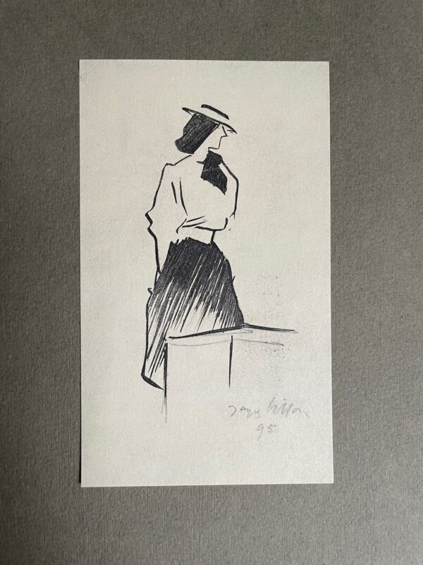 Chanteuse au Chapeau - Jacques Villon