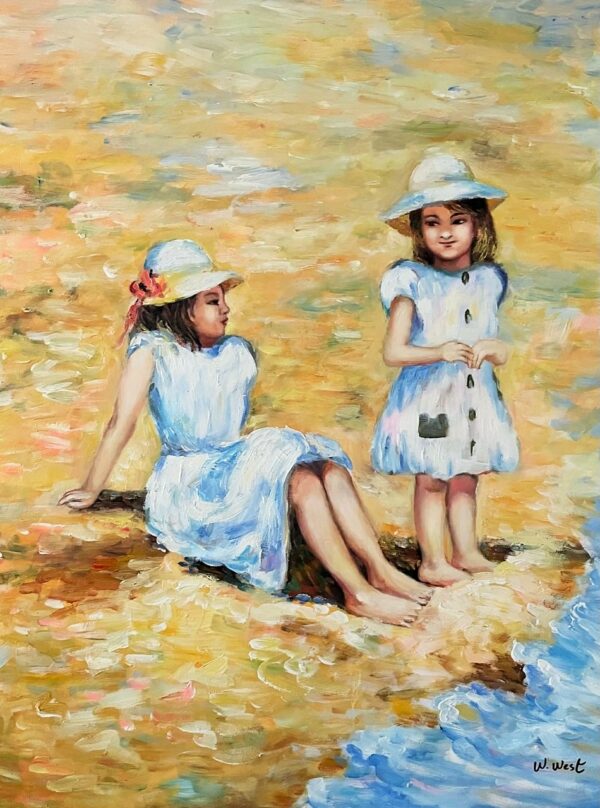Sur le Sable - William Xxe Siècle West