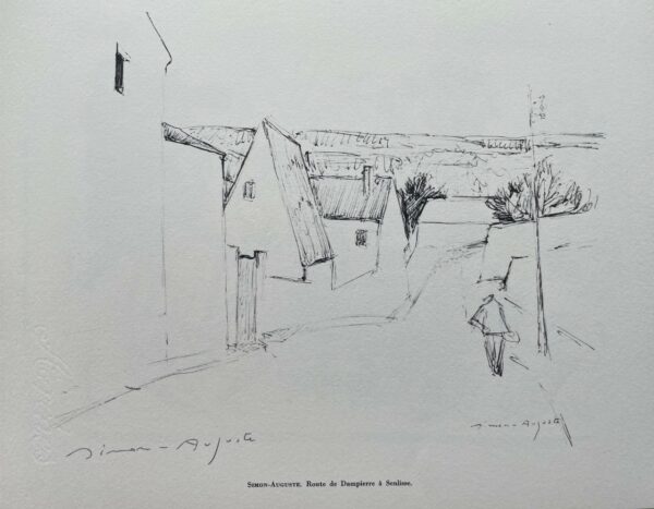 Route de Dampierre A Senlisse - Auguste Simon