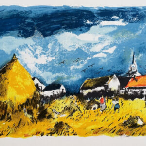La Route… Reflets… les Blés - De Vlaminck Maurice