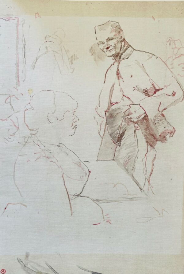 Le Couple - Toulouse-Lautrec Henri De