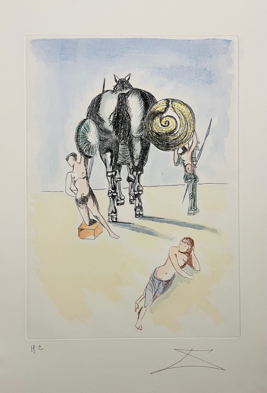 Voyage dans le Desert - Salvador Dali – Image 1