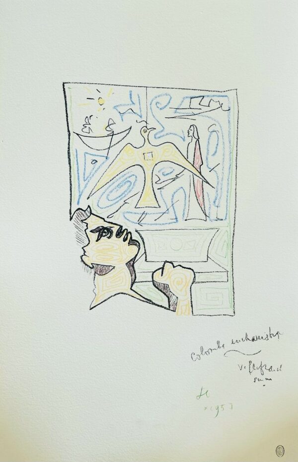 Colombe Eucharistique - Jean Cocteau