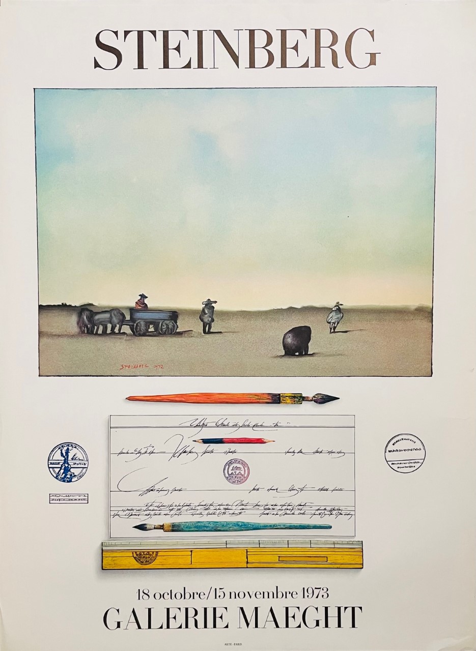 Lettre et Far West - Saül Steinberg – Image 1