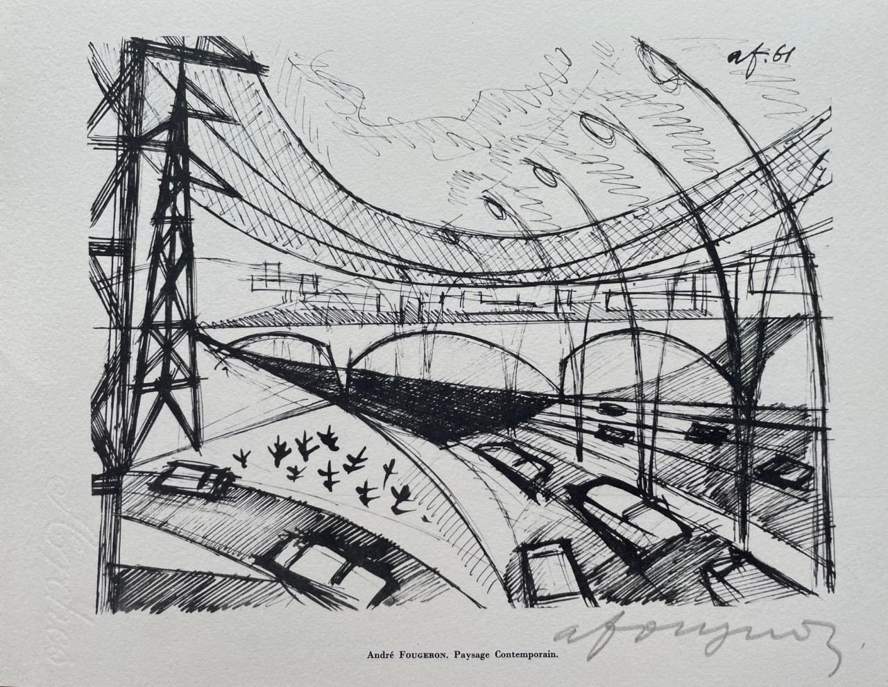 Paysage Contemporain - Fougeron André – Image 1