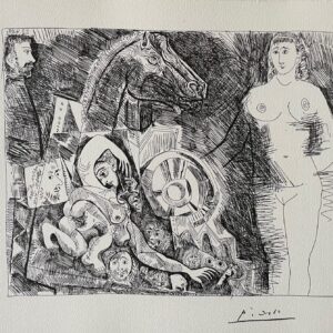 Nu À la Charrue - Picasso Pablo