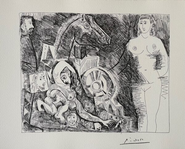 Nu À la Charrue - Picasso Pablo