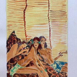 Les Tahitiennes - Jean-Gabriel Domergue