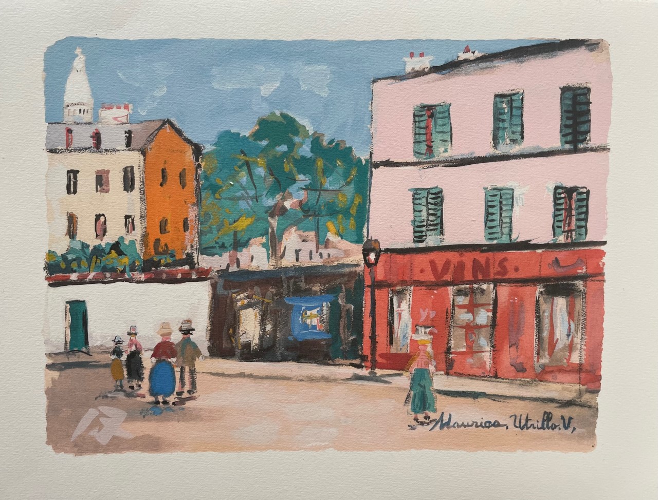 Le Cabaret des Muses - Maurice Utrillo – Image 1