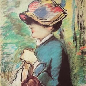 Portrait de Jeune Fille - Edouard Manet