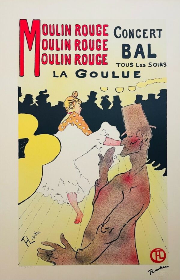 La Goulue - Henri De Toulouse Lautrec