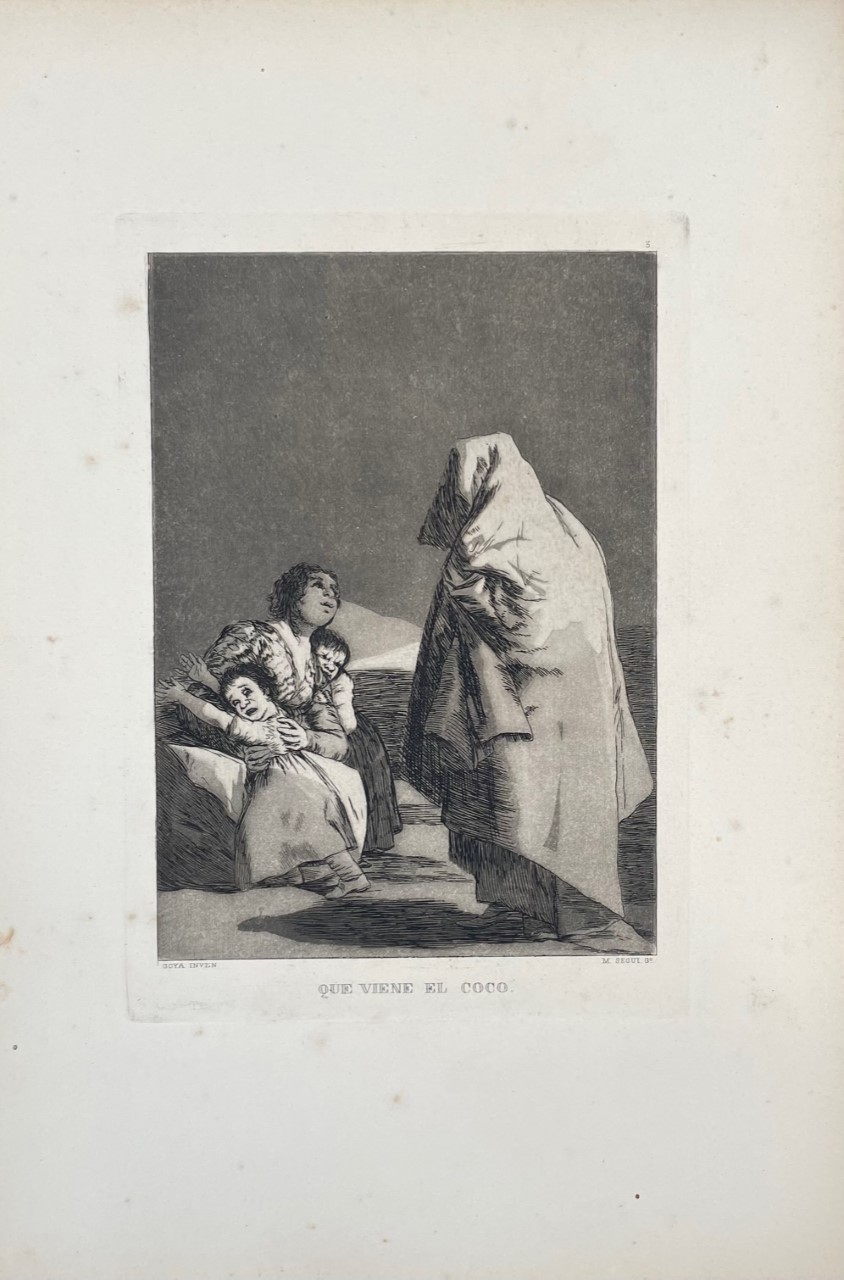 Que Viene El Coco - Francisco De Goya – Image 1