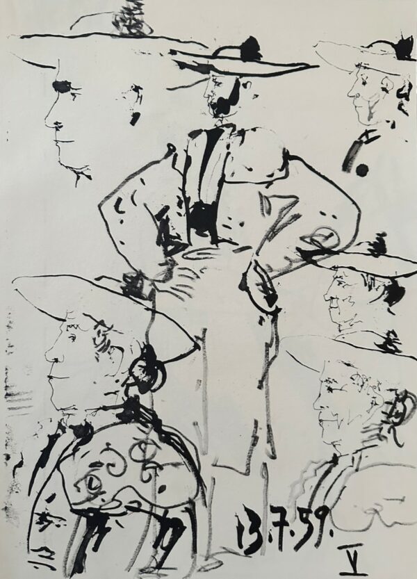 Toros Y Toreros 21 A - Pablo Picasso