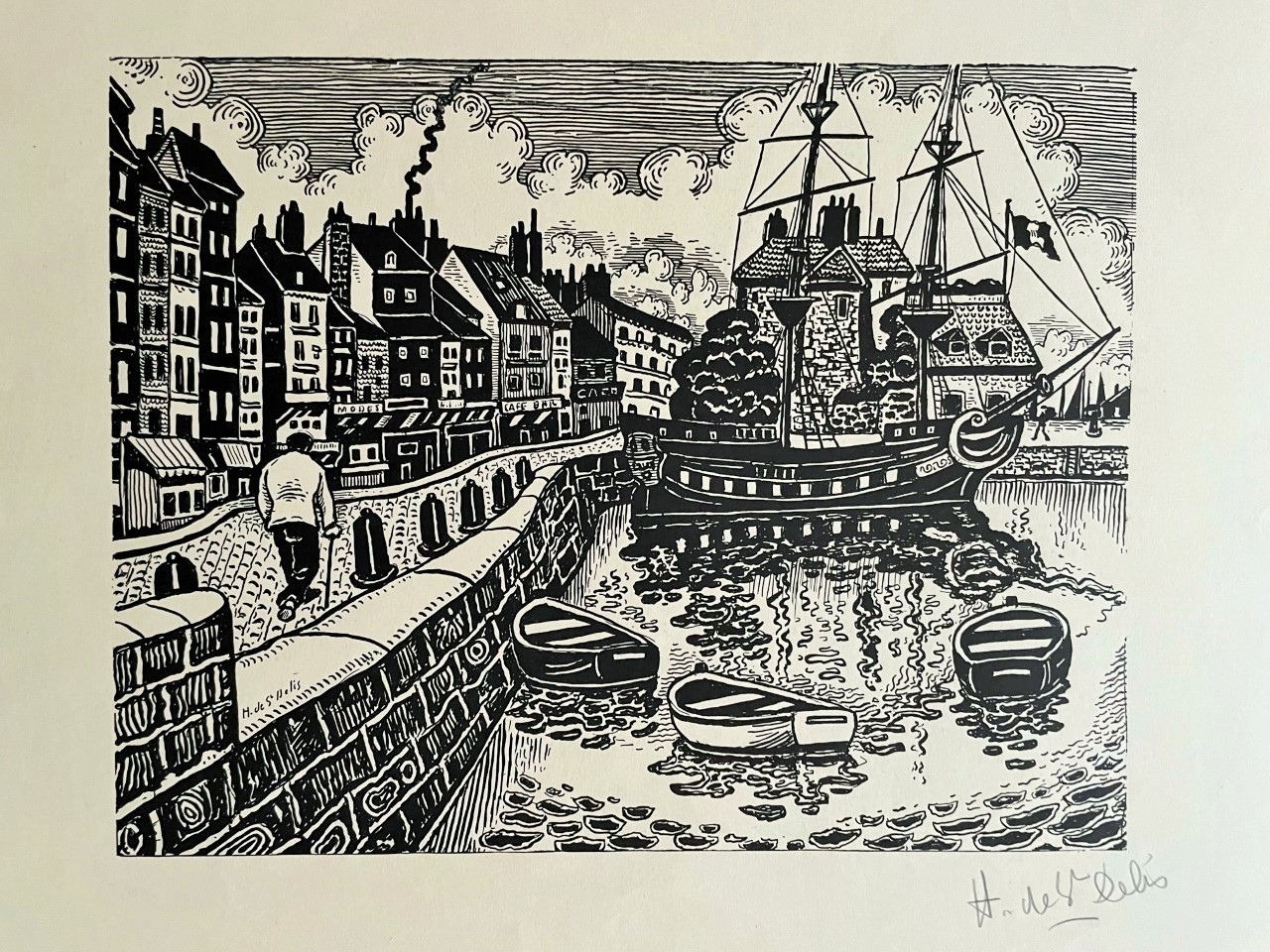 Honfleur - Henri Liénard De Saint-Delis – Image 1