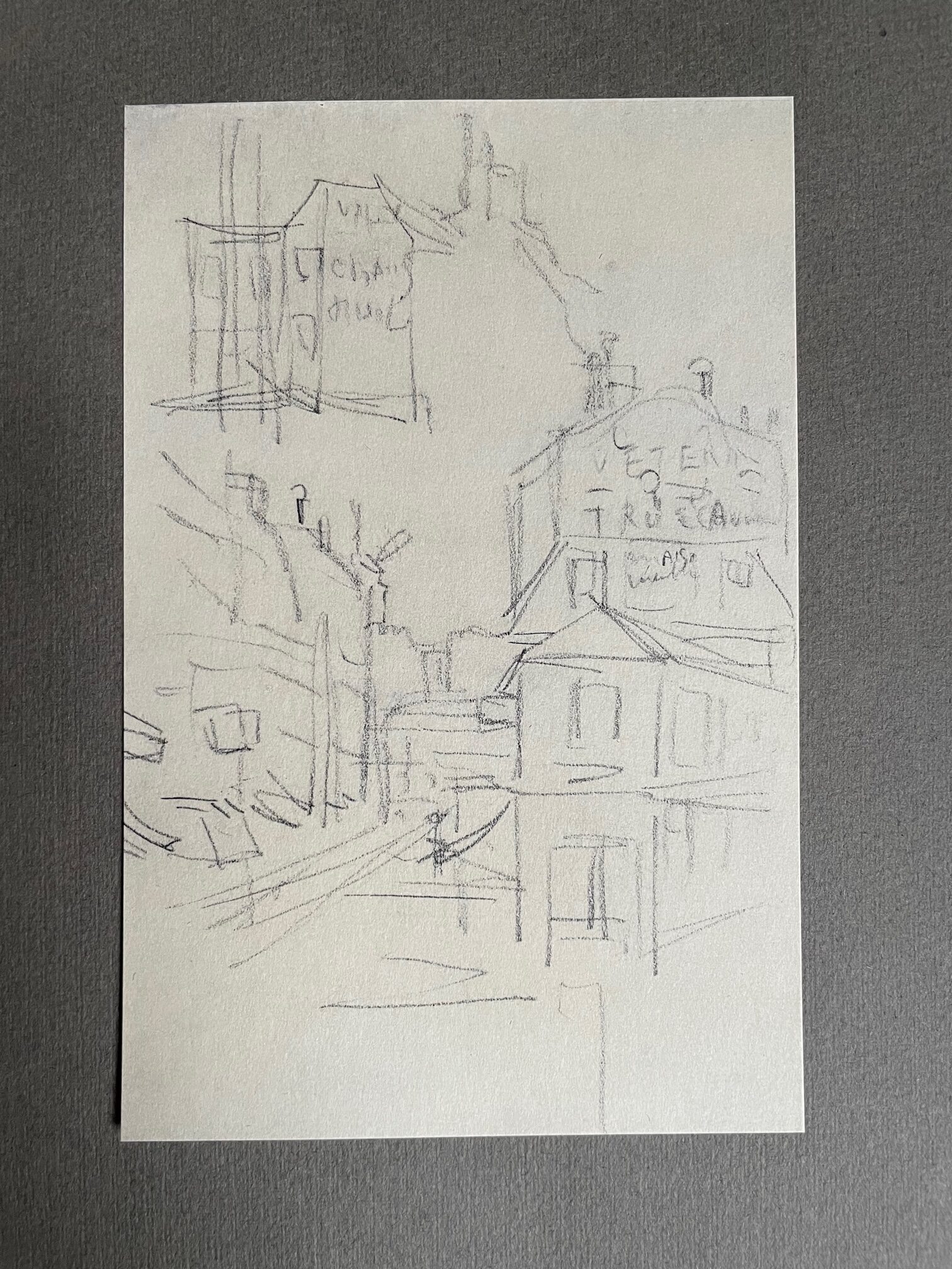 Bas de la Rue Lepie - Jacques Villon – Image 1