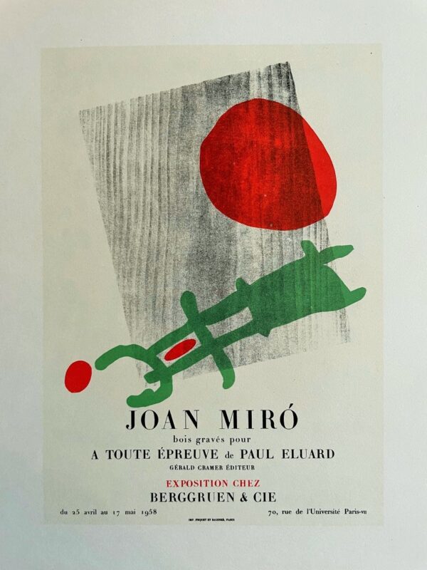 Berggruen et Cie - Joan Miro