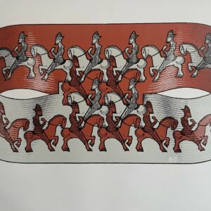 Les Cavaliers - Escher Maurits Cornelis