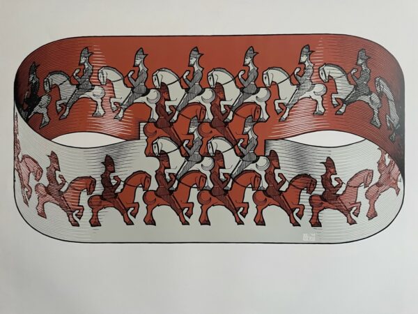 Les Cavaliers - Escher Maurits Cornelis