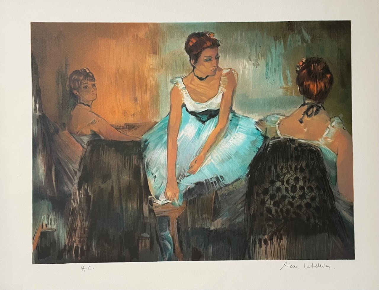 Les Danseuses - Pierre Letellier – Image 1