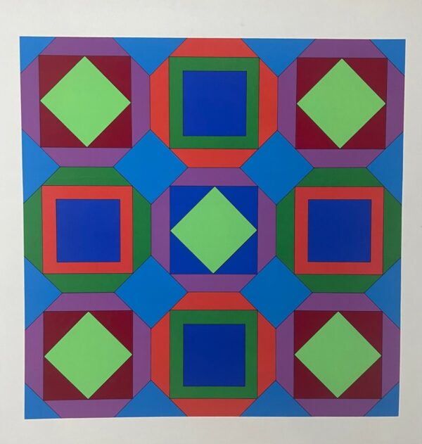 Victor Vasarely - Sérigraphie