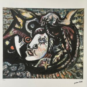 Visage - Jackson Pollock