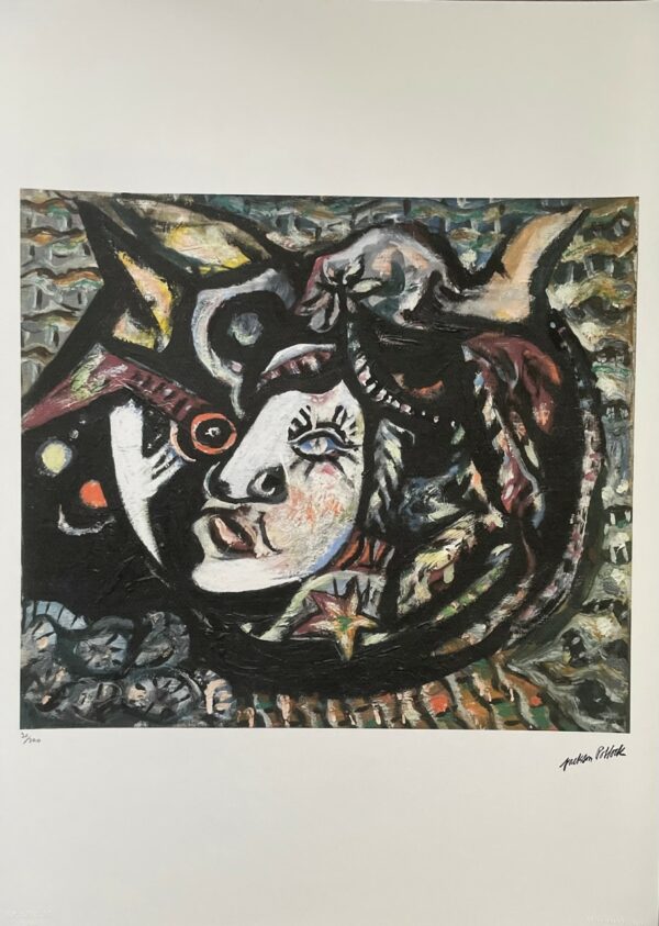 Visage - Jackson Pollock
