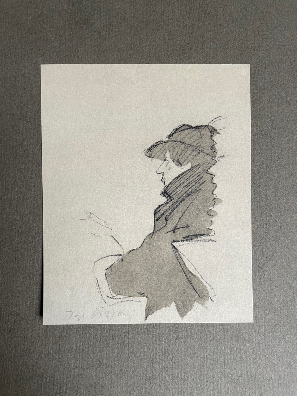 Un Journaliste - Jacques Villon – Image 1